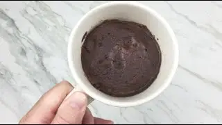 Easy Double Chocolate Mug Cake Recipe (no eggs!)