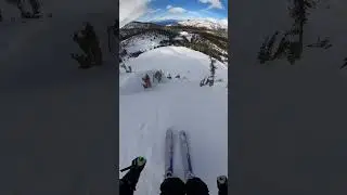 ❗❗❗опасный момент #фрирайд #mountains #ski  #snowboarding #пухожоры #snowboard #freerider #skiing