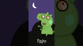 Peppa horror evil pig scary story #shorts #animation #story