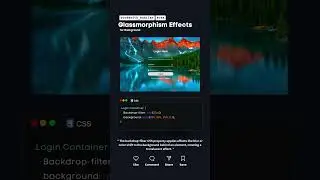 GlassEffect Bg for Form 
