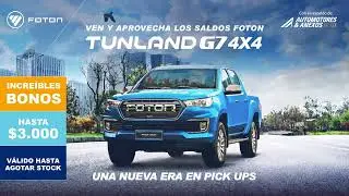 Saldos Foton- Tunland G7