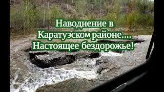 Дорога из Таят. Весна, Качулька, наводнение...