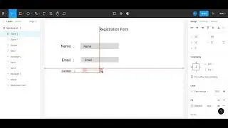 Figma Design || create Form using Figma || Figma Form Design || Figma