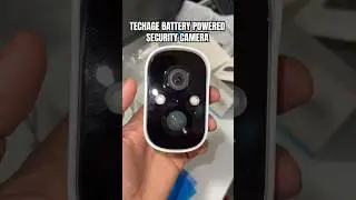 Techage Security Cameras Wireless Outdoor, AI Motion Detection, 1080P, 2-Way Talk, Siren, IP66