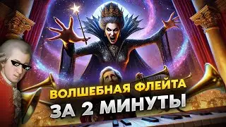 ДА ЧТО ЗДЕСЬ ПРОИСХОДИТ?! Опера волшебная флейта за 2 минуты