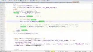how to limit text length in php and provide read more link