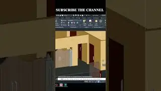 Sit 3D Door in Wall Opening AutoCAD 3D