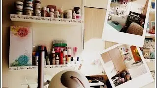 Мой скрап уголок/ Scrap Room Tour 2016