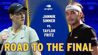 Jannik Sinner vs. Taylor Fritz | Road to the Final | 2024 US Open Final