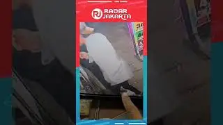 Maling Sendal Di Konter HP Terekam CCTV