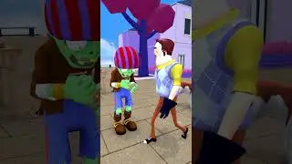 He tried to do good work but the results were not as expected in Scary Teacher 3D