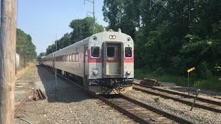 MBTA Commuter Rail Trains at North Billerica (June 16, 2023)