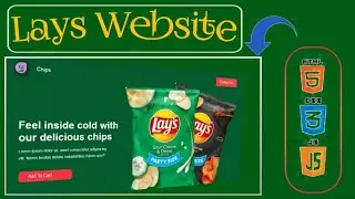 How to make Lays Website | Business Website                 @Online _Tutorials