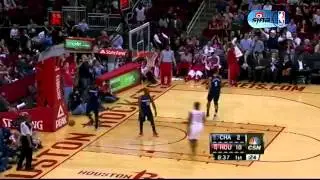 20130202 vs Bobcats 林書豪機敏再次搶斷 妙傳哈登大鵬展翅暴扣.hlv