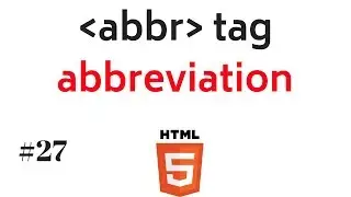abbreviation tag | Learn HTML | Shiva web tutorial