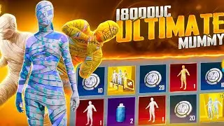 ULTIMATE MUMMY SET CRATE OPENING | BGMI NEW CRATE OPENING | 8000 UC CRATE OPENING