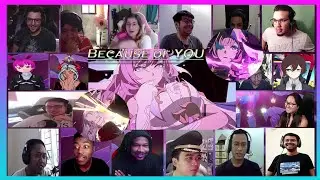Because of YOU - Honkai Impact 3rd Animated Short | REACTION MASHUP