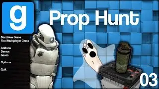 GMod (Prop Hunt) Episode 3 - Mystery of the Ghost Foot