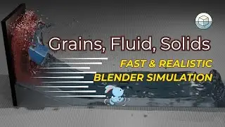 DORIFLOW BLENDER TUTORIAL: REALISTIC FLUID, GRAIN & SOLID SIMULATION