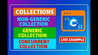 Collections | Non-Generic Collection | Generic collection | Concurrent collection