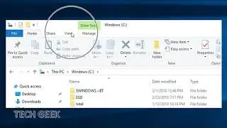 SHOW FILE EXTENSIONS AND HIDDEN FILES IN WINDOWS 10 - Tech Geeks