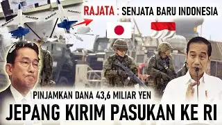 JEPANG KIRIM PASUKAN KE RI & PINJAMKAN 43,6 MILIAR YEN, RI PIMPIN PERANG LAUT BERSAMA AS CS, RAJATA