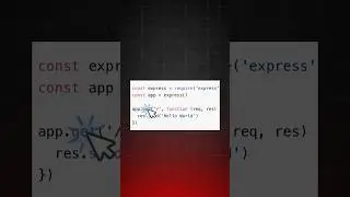 Understand the express code server. 