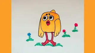 Как нарисовать Цыпу из ми-ми-мишек