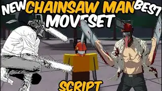 *NEW*💪⛓️Roblox tsb script | CHAINSAW MAN moveset | Custom ULT & SFX & VFX | OP abilities Variants!🟠