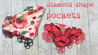 💎💎 Junk journal with me | Diamond shape 4 pockets from 6 x 6 cardstock