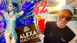 ALEXA Beach Club 🏖️ Алказар шоу. Колизей шоу. Мне 42. Крутые рестораны… Паттайя, Таиланд.