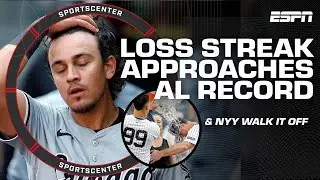 White Sox lose franchise record 20th-straight game + Yankees walk-off 🔥 | SportsCenter YT Exclusive