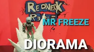 Mr. Freeze Diorama #dc #dccomics #batman #diy