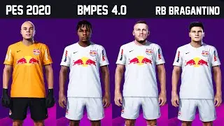 PES 2020 - PATCH BMPES 4.0 - TODAS FACES DO RB BRAGANTINO