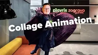 Zagrava Bday. Collage animation