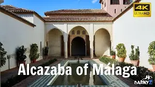 Alcazaba Malaga Spain 4K