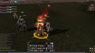 Батя достает из костра эпик [Lineage 2 Classic]