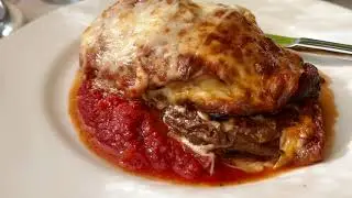 La Scala Eggplant Parmesan Beverly Hills California USA Summer August 16, 2024