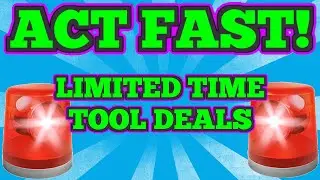 These Tool Deals Are Selling Out! (Bell Ringers Get The Best Deals)