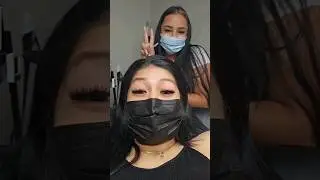 EYELASH EXTENSIONS AT XOXO LASHES #shorts #lasvegas