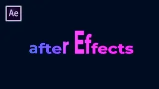 Bouncy Text Animation in After Effects | No Expressions
