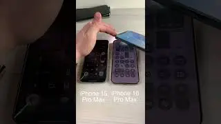iPhone 16 vs 15 Pro Max 📱💡 Screen Brightness Battle! Wait Until the End! 