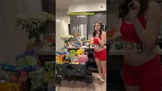 распаковка на неделю из Costco