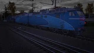 Trainz  A New Era. Balezino-Mosti еду пассажиром.