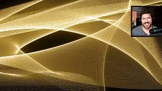 Inkscape Graphic Design Tutorial: How to Make Abstract Backgrounds with Stitch Sub-Paths LPE Tool