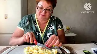 САЛАТ ЗА 5 МИНУТ/Салат с креветками/