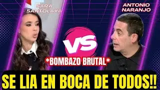 BOMB4ZO BRUTAL! SANTOLAYA FALTA AL RESPETO A ANTONIO NARANJO Y LA HUND3 EN 2 MIN!