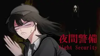 A GHOST GIRL IS STALKING ME?? | Night Security (ft. a special guest)