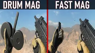 COD MWIII - All types of magazines and their reload animations