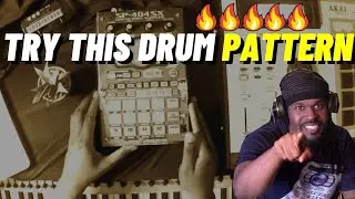 How To Make a Dope Boombap Drum Pattern | Sp 404sx